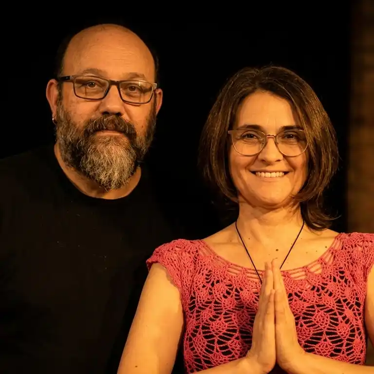 Diego Magnaterra y Noel Acosta, fundadores de La Covacha Espacio Arte